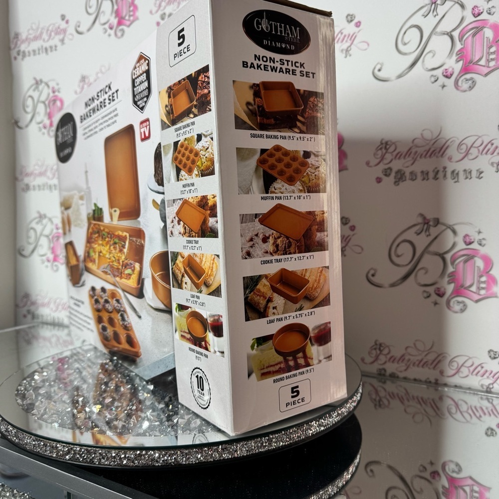 Gotham steel diamond Non-Stick Bakeware Set brand new as seen on tv - Picture 4 of 6
